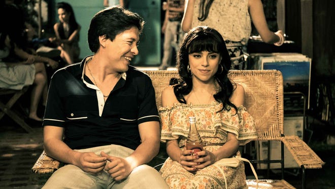 Armando Hernández y Marcela Guirado en sus papeles de Chávez y Amalia en "El César".