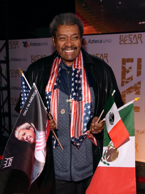 El legendario promotor Don King, presente en el estreno en México de "E César".