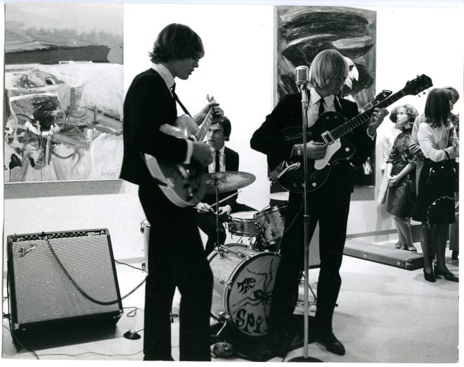 The Spiders play on Teen Day at the Phoenix Art Museum in 1965.