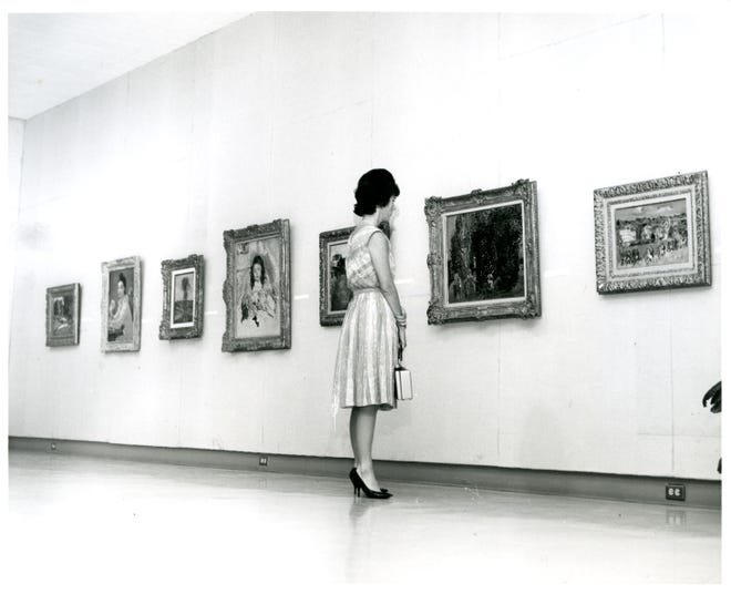 Phoenix Art Museum dedicated a new wing in 1965.