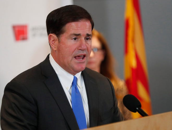 El gobernador de Arizona Doug Ducey da una actualización sobre el coronavirus en Arizona.