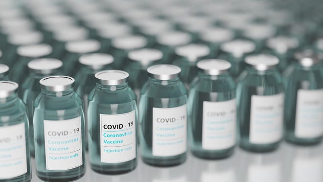 Dosis de vacuna contra el COVID-19.